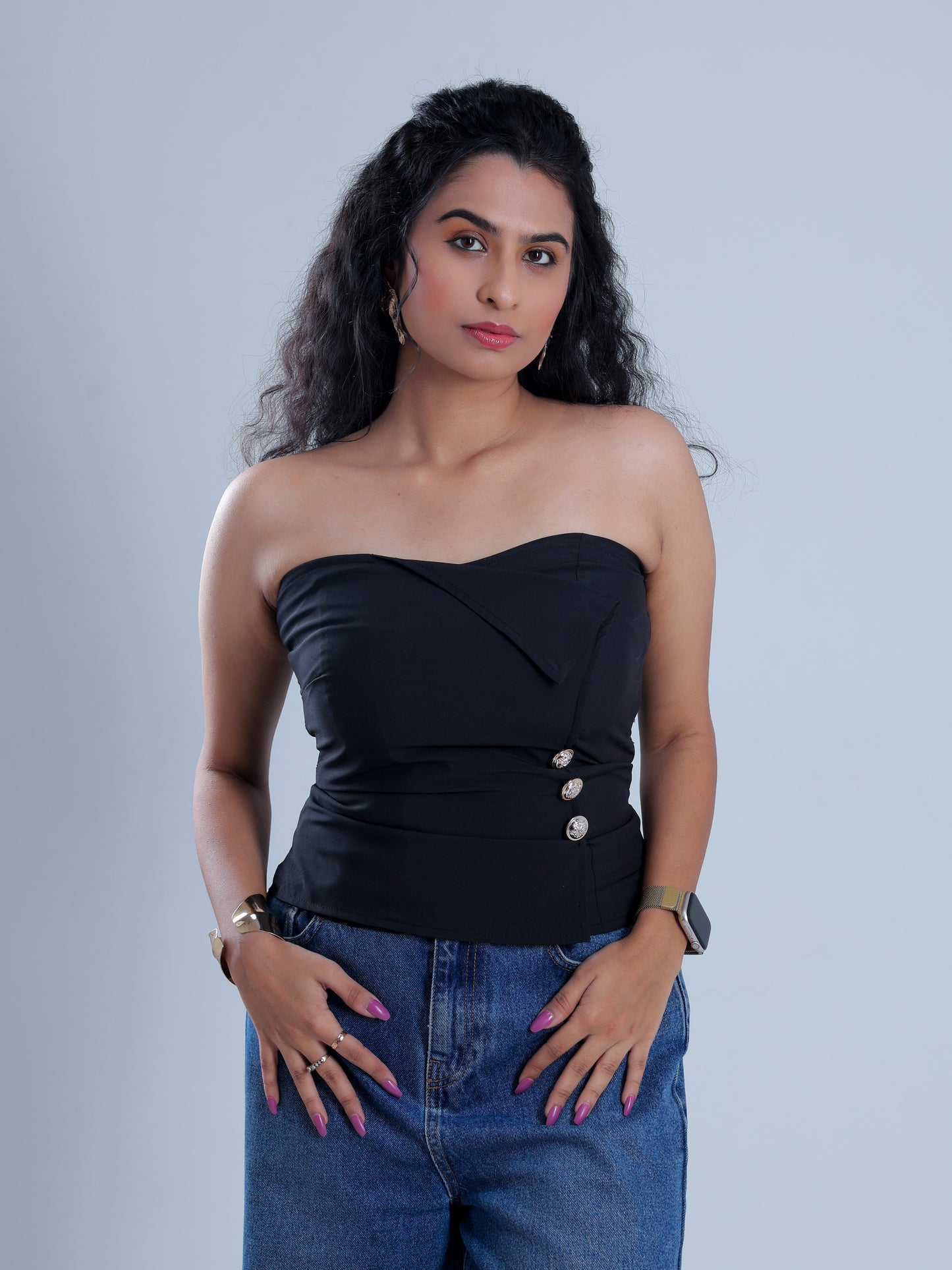 Gildedge Black Tube Top
