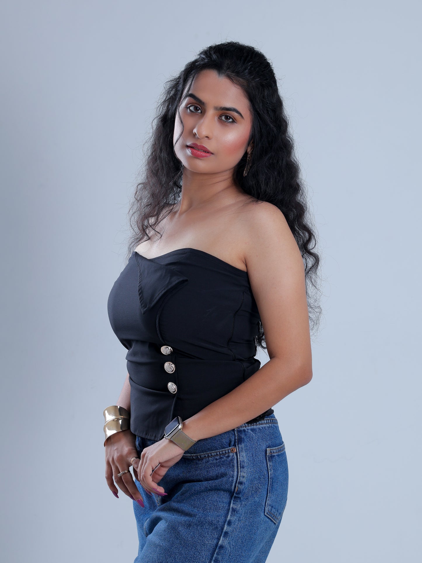 Gildedge Black Tube Top