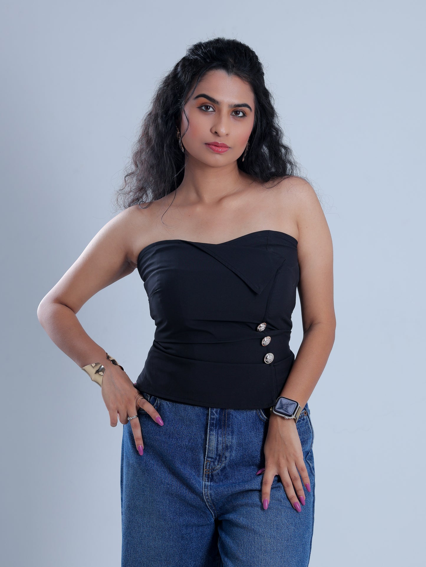 Gildedge Black Tube Top
