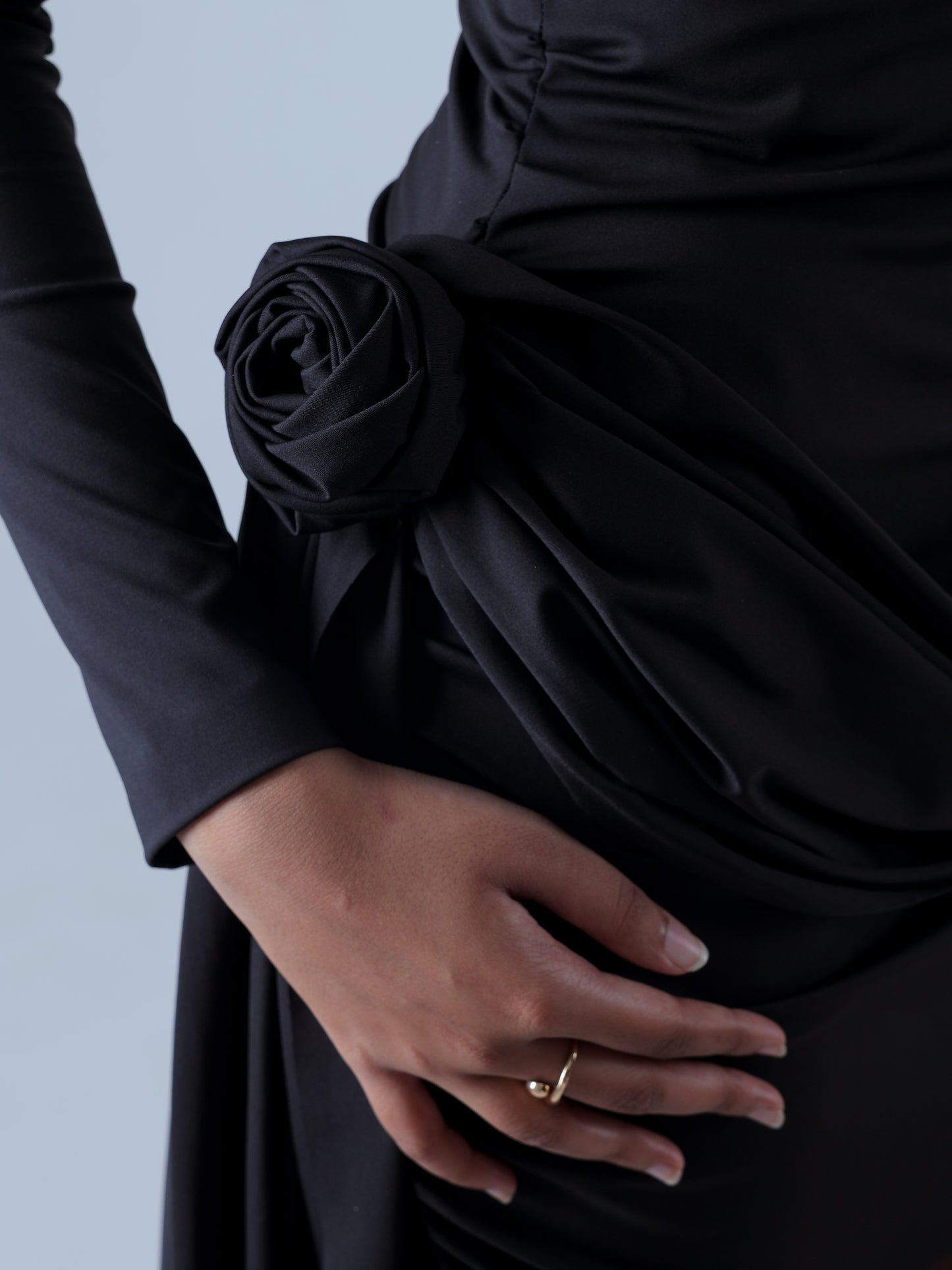 Draé Black Bodycon Dress